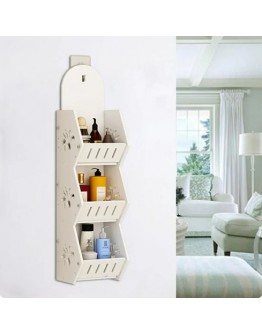 Стенна етажерка за окачване с 3 рафтове